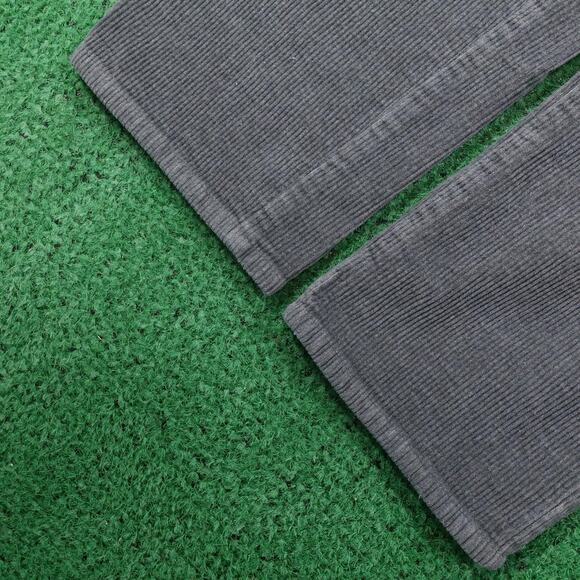 Lauren Ralph Lauren Pants Womens 6 Gray Corduroy 5 Pocket Straight Leg Stretch - Picture 4 of 11